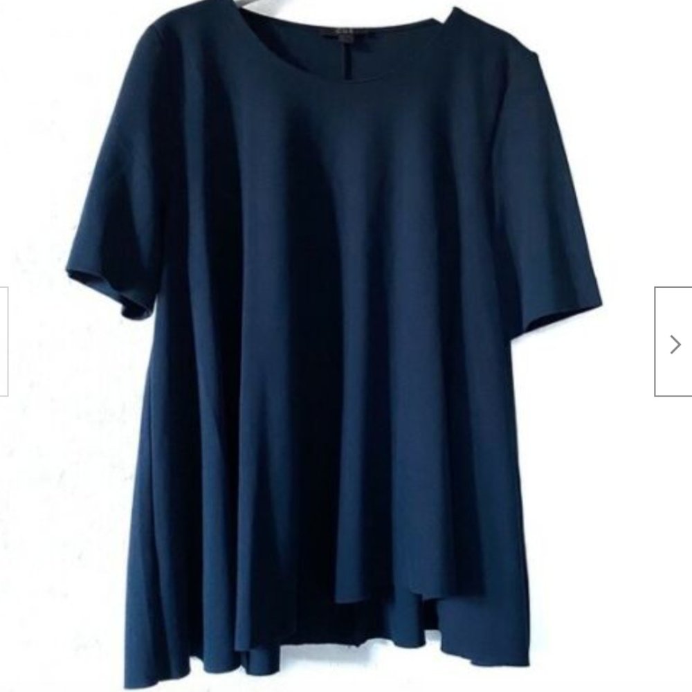 Navy Blue COS Swing Top